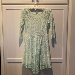 Free People Lace Illusion dress